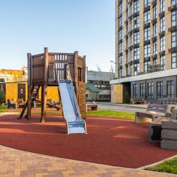 1-комнатные апартаменты стандарт Ростовская обл., Ростов-на-Дону, Красноармейская ул., 157В/83с1