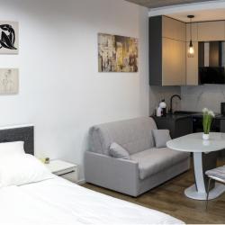 Апартаменты улучшенные с 1 двуспальной кроватью