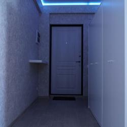 Апартаменты студия Right Room на Пухова д.56 вид на город