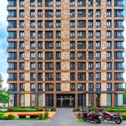 1-комнатные апартаменты эконом Москва, ул. Смольная, 44, к.2 с 2 односпальными кроватями (без окна)
