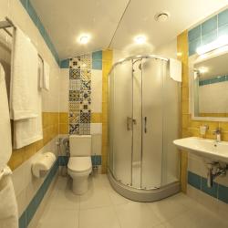 Номер стандарт семейный с 1 односпальной и 1 двуспальной кроватью (мансарда)