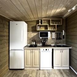 2-комнатный коттедж стандарт №2 с 2 двухъярусными кроватями и диваном-кроватью