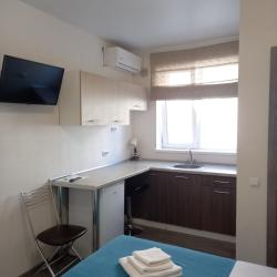 Комната студия с 1 двуспальной кроватью