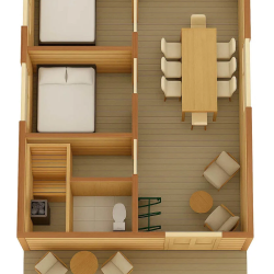 Коттедж улучшенный