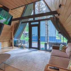 Коттедж №18 A-Frame (с террасой и кондиционером)