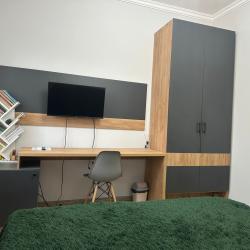 Номер эконом с 1 двуспальной кроватью (общие удобства)