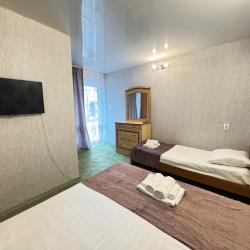 Номер стандарт улучшенный с 1 односпальной и 1 двуспальной кроватью