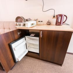 Номер студия с 1 двуспальной кроватью и диваном