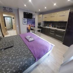 1-комнатные апартаменты студия Улучшенная студия с террасой b