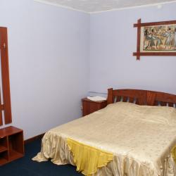 Номер стандарт с 1 двуспальной кроватью (с завтраком)