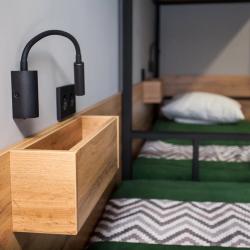 Кровать в общем женском номере с 3 двухъярусными кроватями (общие удобства)