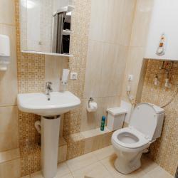 1-комнатные апартаменты эконом с 1 двуспальной кроватью