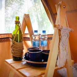 A-frame на 2 человека с двумя раздельными кроватями