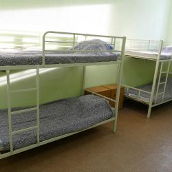 Кровать в 8-местном общем номере