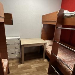 Кровать в 4-местном общем женском номере Англия (удобства на этаже)