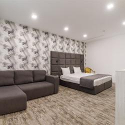 Номер делюкс с 1 двуспальной кроватью (мансарда)