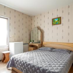 Номер стандарт с 1 двуспальной кроватью (с завтраком)