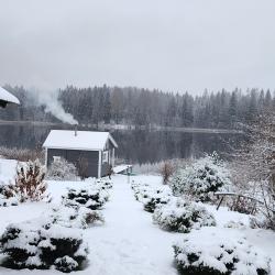 Фото Отель Дом у озера