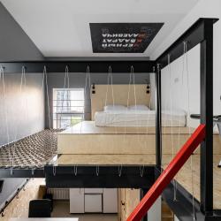 1-комнатные апартаменты стандарт Санкт-Петербург, Московский пр., 73 к.3 с 1 двуспальной кроватью