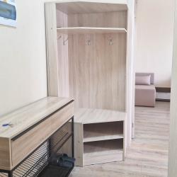1-комнатные апартаменты стандарт с 1 односпальной кроватью и диваном №2