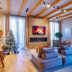 Шале с сауной и бассейном на 12 гостей