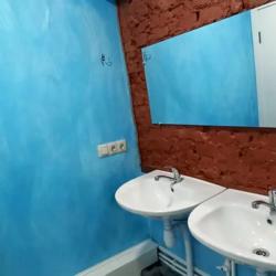 Кровать в общем номере с 6 двухъярусными кроватями (общие удобства)
