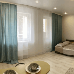 1-комнатные апартаменты студия