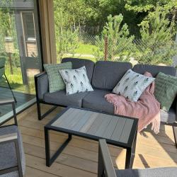 Коттедж улучшенный с 2 двуспальными и 1 двухъярусной кроватью