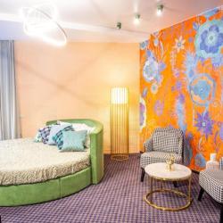 Номер полулюкс с 1 двуспальной кроватью Дизайнерский