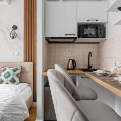1-комнатные апартаменты студия Москва, Берёзовая аллея, 19к6