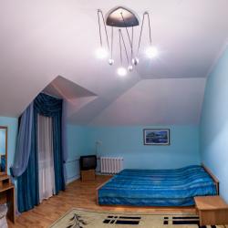 Комната стандарт с 1 двуспальной кроватью (с завтраком, мансарда)