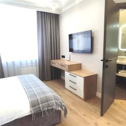 Апартаменты студия с 1 двуспальной кроватью