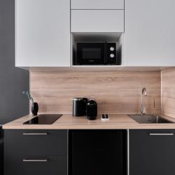 1-комнатные апартаменты студия ул. Берзарина 30А Green