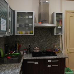 Комната эконом с 1 двуспальной кроватью и камином (удобства на этаже)