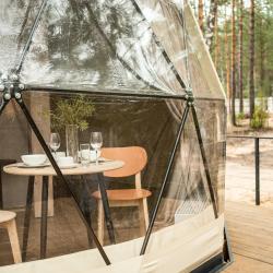 Коттедж стандарт Геокупол