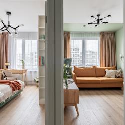 Апартаменты студия Merino Home Honey
