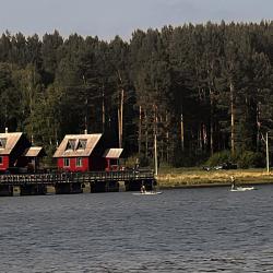 Коттедж стандарт с 2 двуспальными кроватями (мансарда)