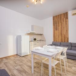 Апартаменты с кухней и видом на город для 7 гостей