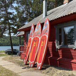 Коттедж стандарт с 2 двуспальными кроватями (мансарда)