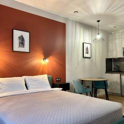 1-комнатные апартаменты студия RoomyRoom Bogatirskiy
