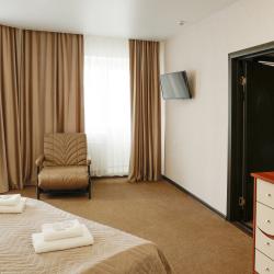 1-комнатные апартаменты стандарт с 1 двуспальной кроватью