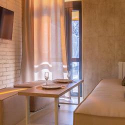 1-комнатные апартаменты студия Белый