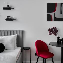 1-комнатные апартаменты студия Grey ул. Берзарина 30А