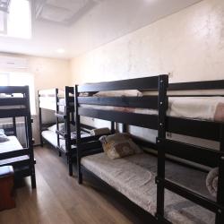 Кровать в общем 6-местном номере (удобства на этаже)