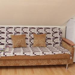 Номер стандарт с 1 двуспальной кроватью (мансарда)