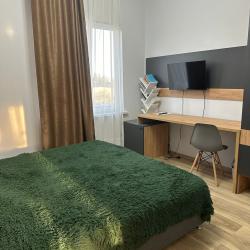 Номер эконом с 1 двуспальной кроватью (общие удобства)