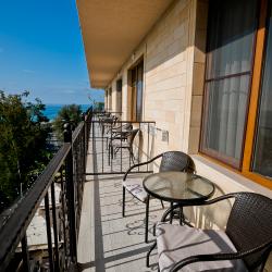 Комната люкс с 2 односпальными кроватями (вид на море)