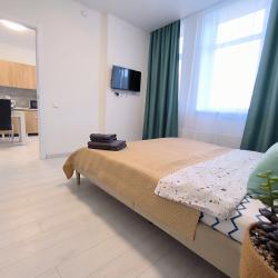 1-комнатные апартаменты улучшенные с 1 двуспальной кроватью