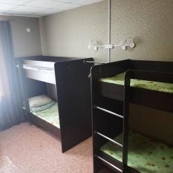 Кровать в 8-местном общем номере (удобства на этаже)