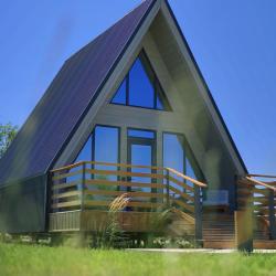 4-местный 1-комнатный коттедж премиум с 1 двуспальной кроватью